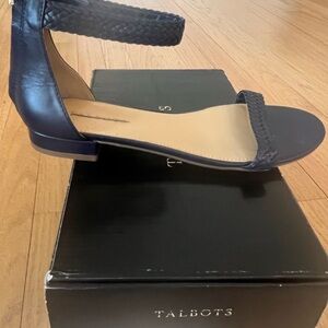 Talbots Women's Navy Blue Sandals